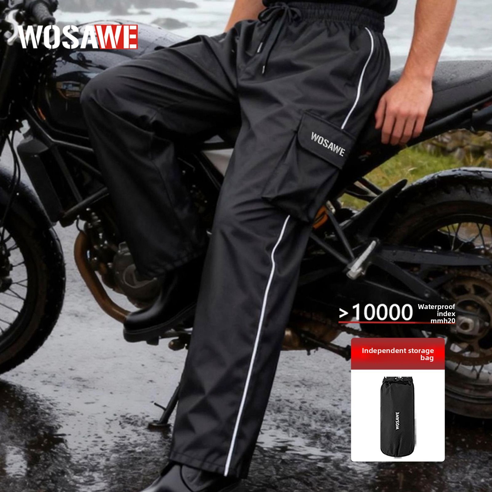 WOSAWE Hiking Rain Pants Outdo - Fishing Rain Suit review and price